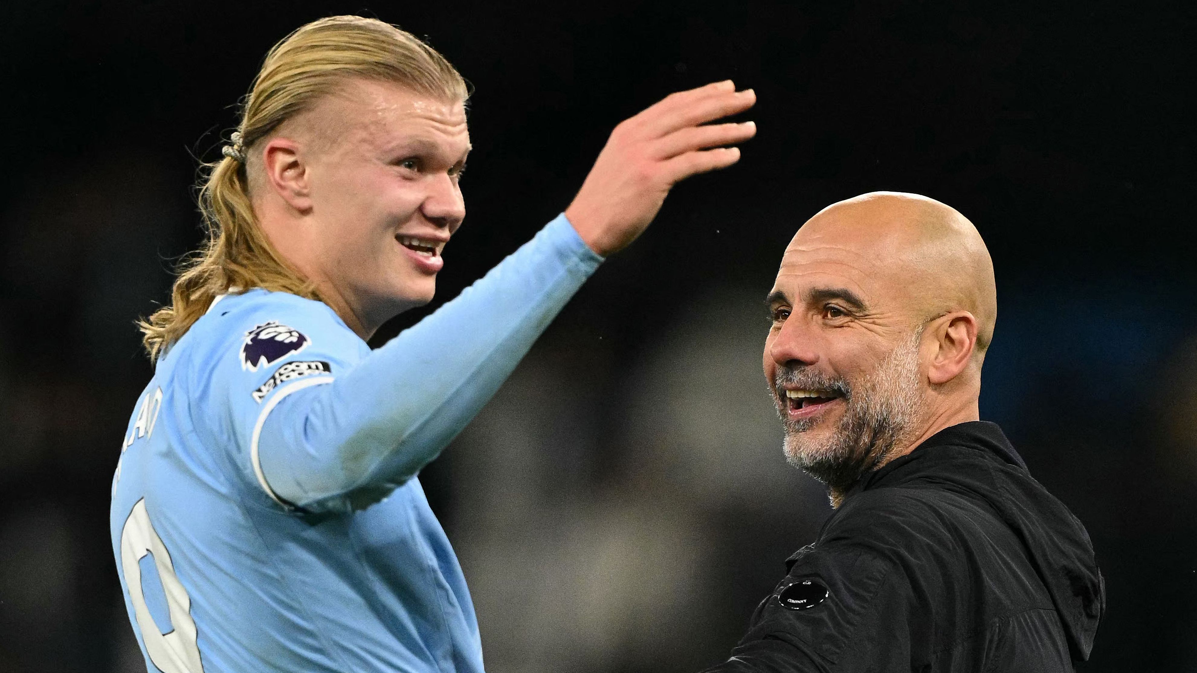 Pep Guardiola reveals what he told Erling Haaland in tense exchange after Man City's win over Leeds