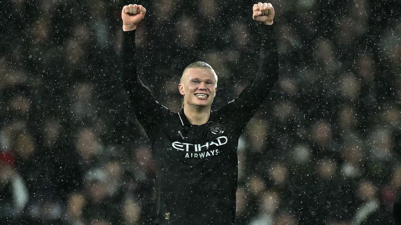 Haaland races to fastest century of Premier League goals