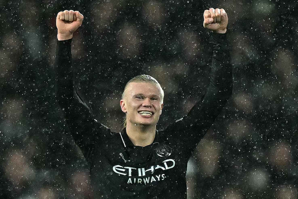 Haaland becomes fastest player to reach 100 goals in Premier League history