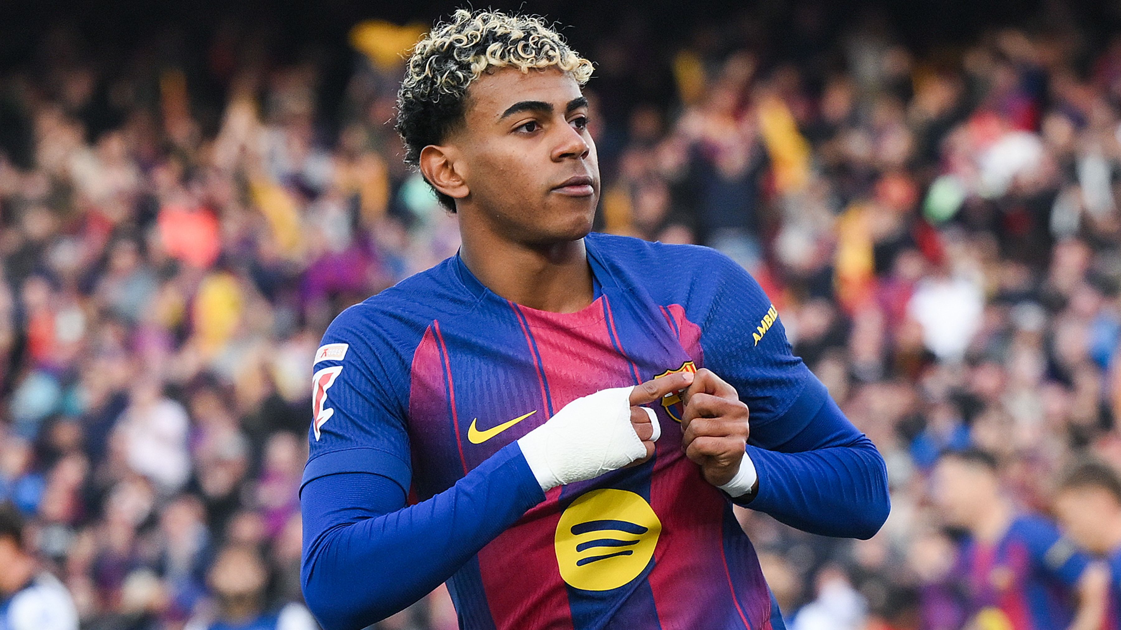 Lamine Yamal voted La Liga Player of the Month after glittering displays for Barcelona