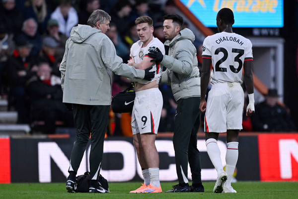 Chelsea manager Maresca claims Delap shoulder injury not looking good