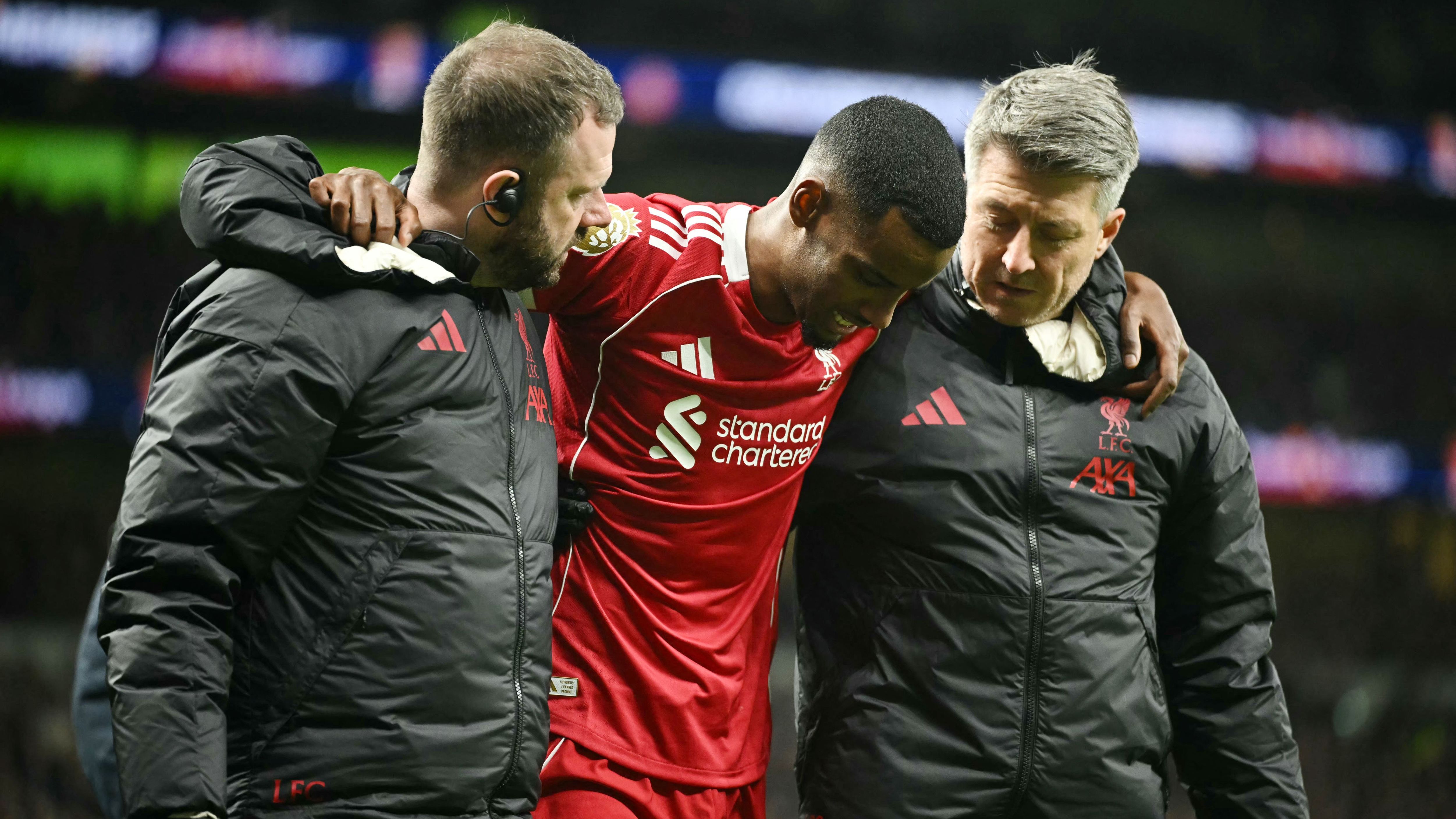 Liverpool sweat on Alexander Isak with Reds concerned striker suffered broken leg after scoring in Tottenham win