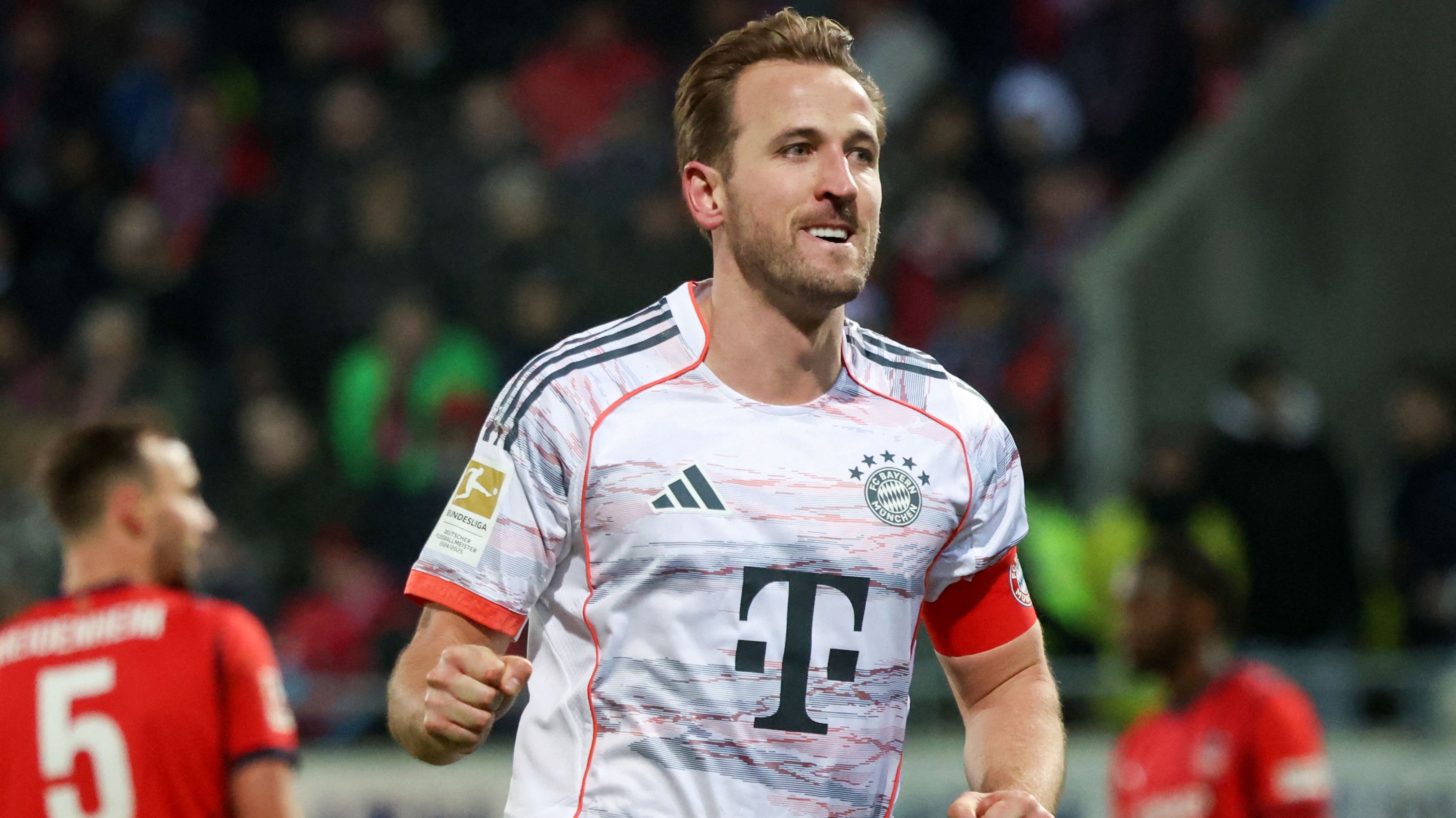 Harry Kane's perfect Christmas present! Bayern Munich striker makes more history with 100th Bundesliga goal contribution after being named German Footballing Personality of the Year