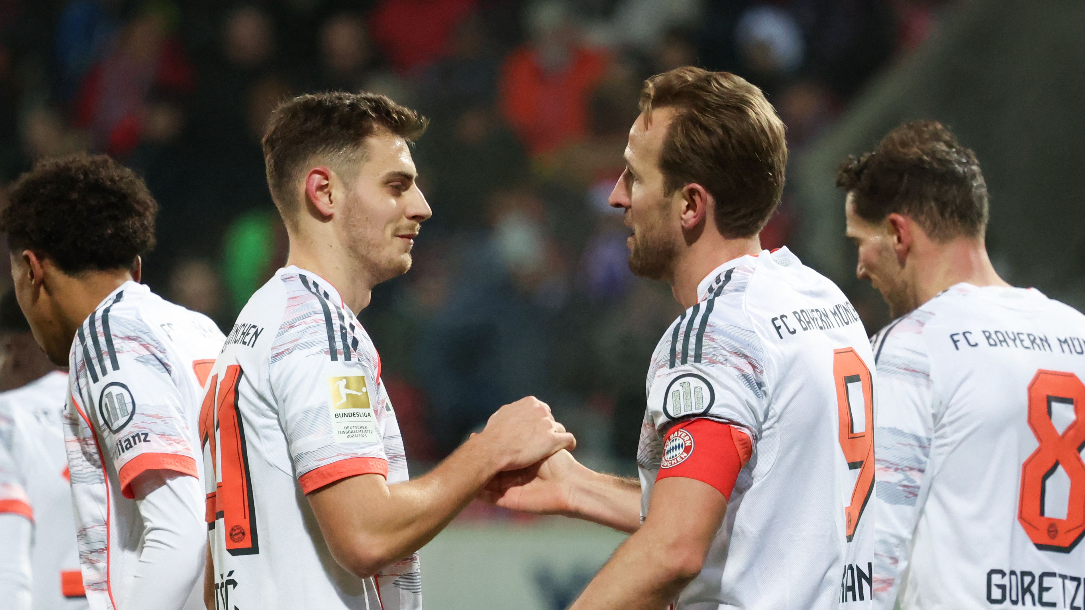 Harry Kane's perfect Christmas present! Bayern Munich striker makes more history with 100th Bundesliga goal contribution after being named German Footballing Personality of the Year