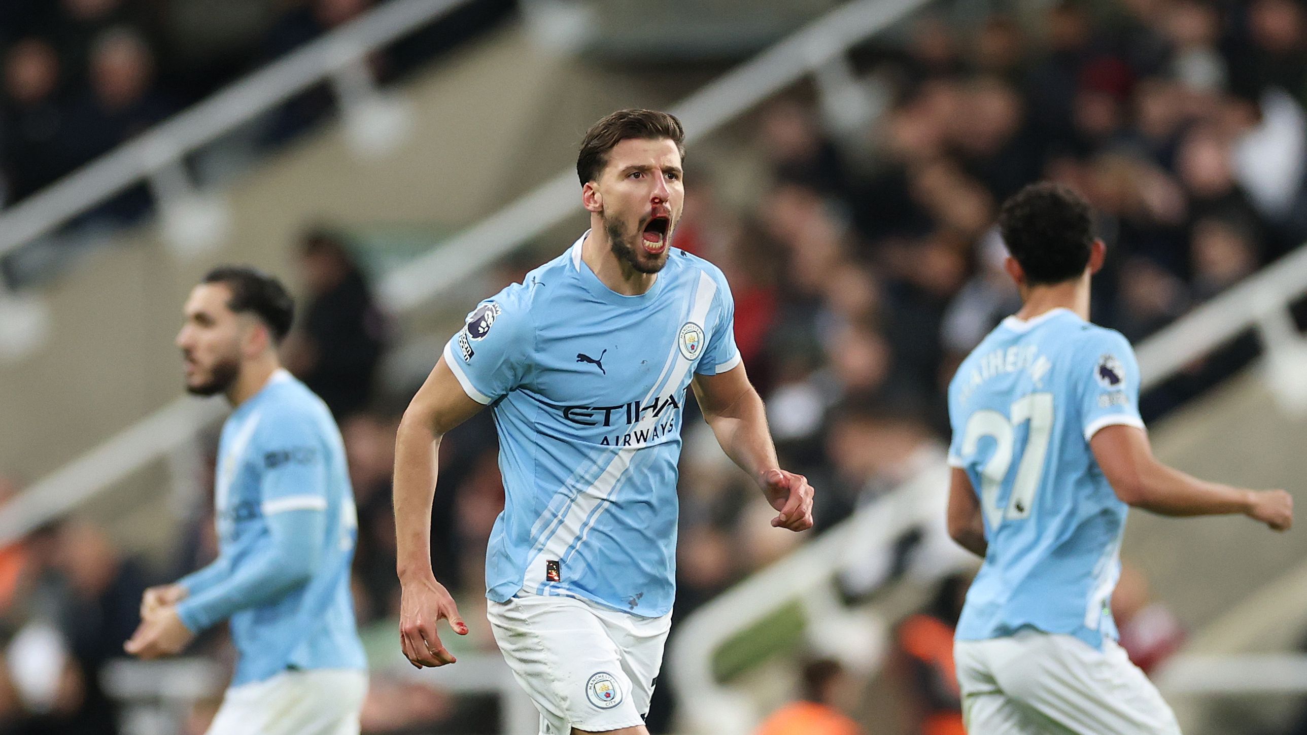 ‘Expected to win’ - Ruben Dias sends Premier League title race warning to Arsenal as defender vows Man City will ‘keep fighting’
