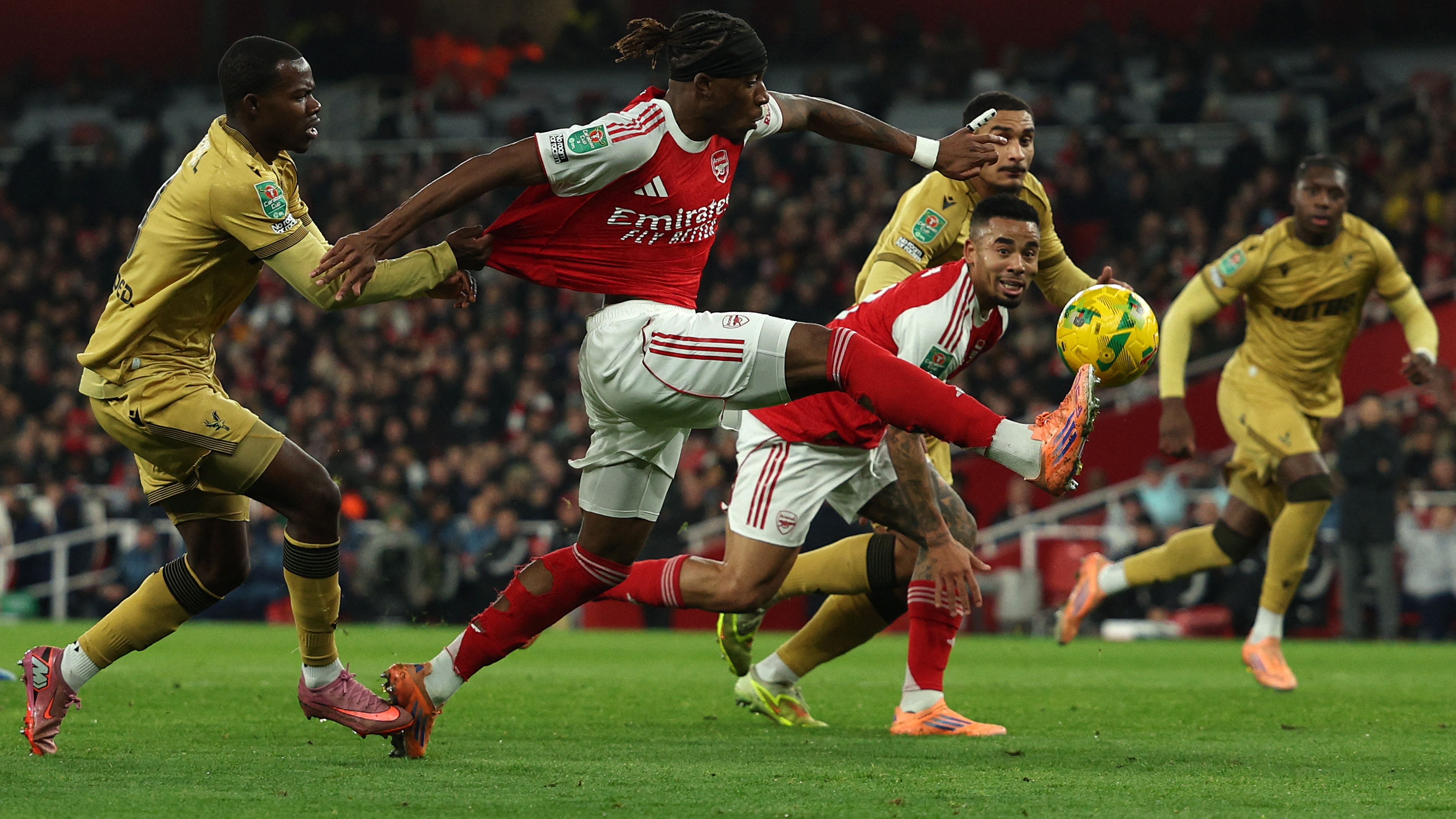 Arsenal player ratings vs Crystal Palace: Kepa is the hero! Gunners reach Carabao Cup semi-finals on penalties after late drama