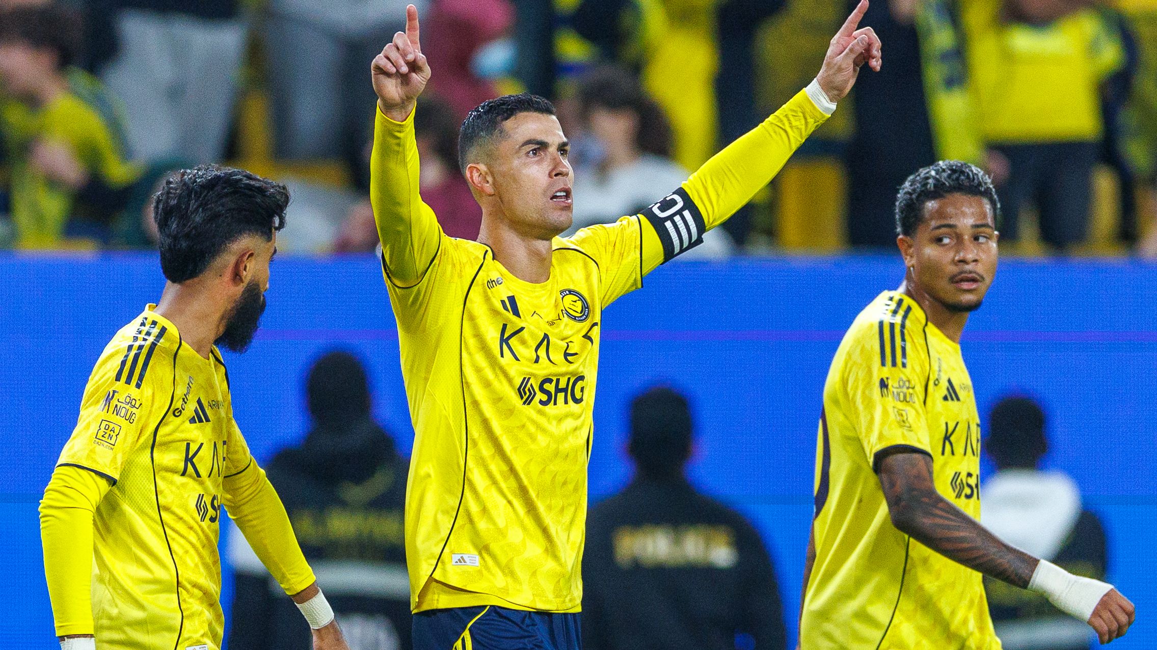 Cristiano Ronaldo at the double! Superstar fires Al-Nassr to record-breaking 10th successive win and Joao Felix scores as Portugal legend eyes first league title in Saudi Arabia