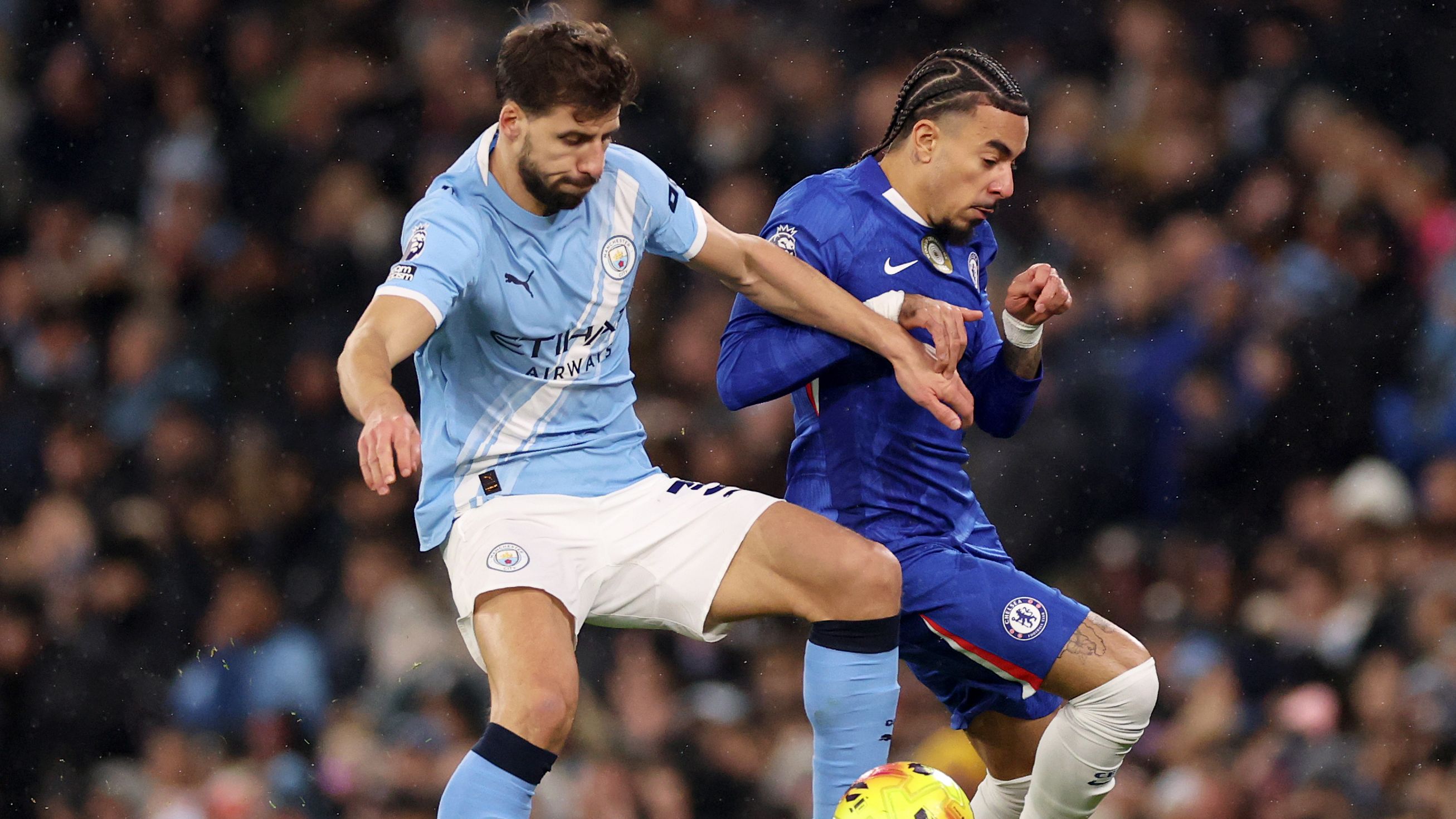 Man City player ratings vs Chelsea: Another title race twist! Red-hot Tijjani Reijnders on target again while Rodri looks revived - but late Enzo Fernandez equaliser hands huge advantage to Arsenal