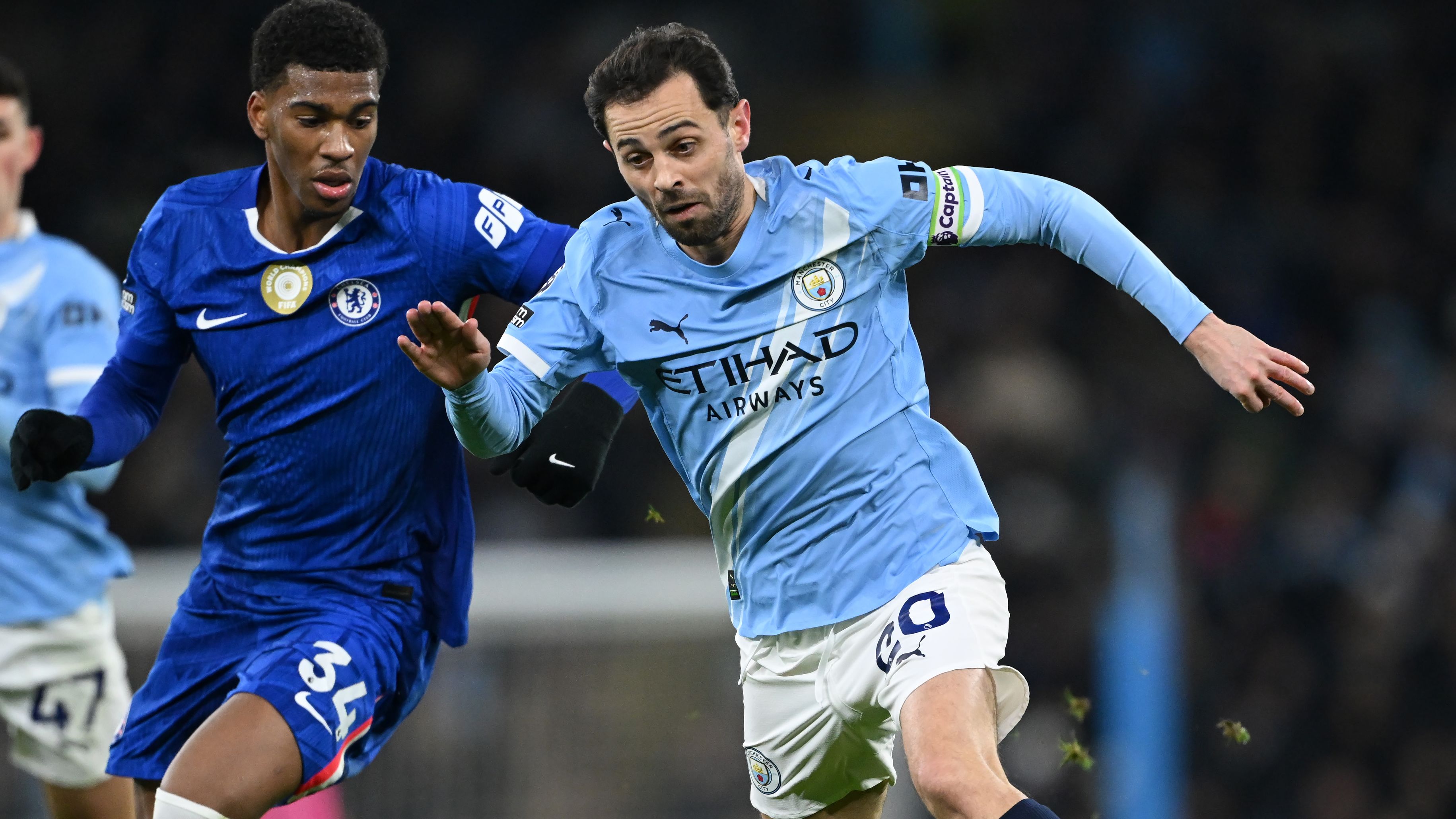 Man City player ratings vs Chelsea: Another title race twist! Red-hot Tijjani Reijnders on target again while Rodri looks revived - but late Enzo Fernandez equaliser hands huge advantage to Arsenal
