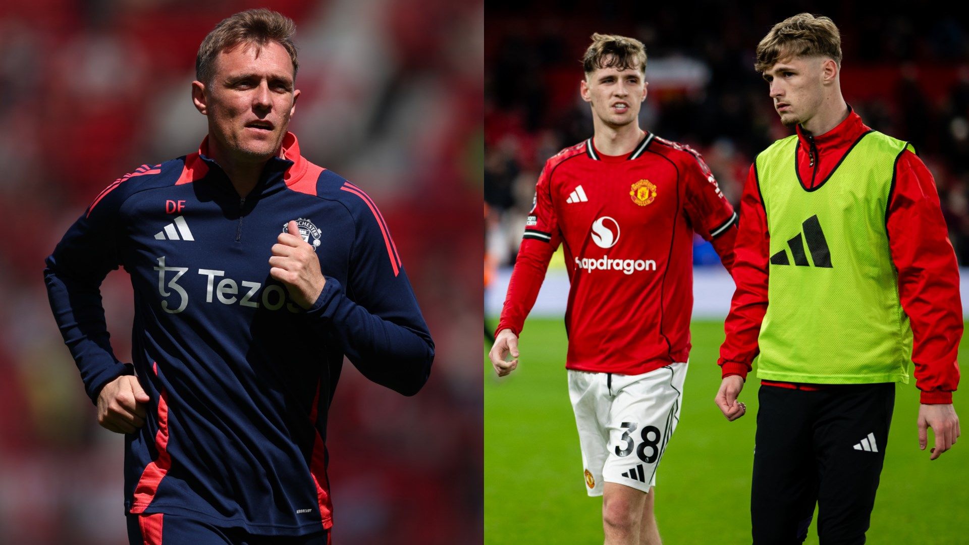 Will Darren Fletcher play twin sons Jack & Tyler as Man Utd boss?! Interim manager reveals whether he will make Premier League history in Burnley clash