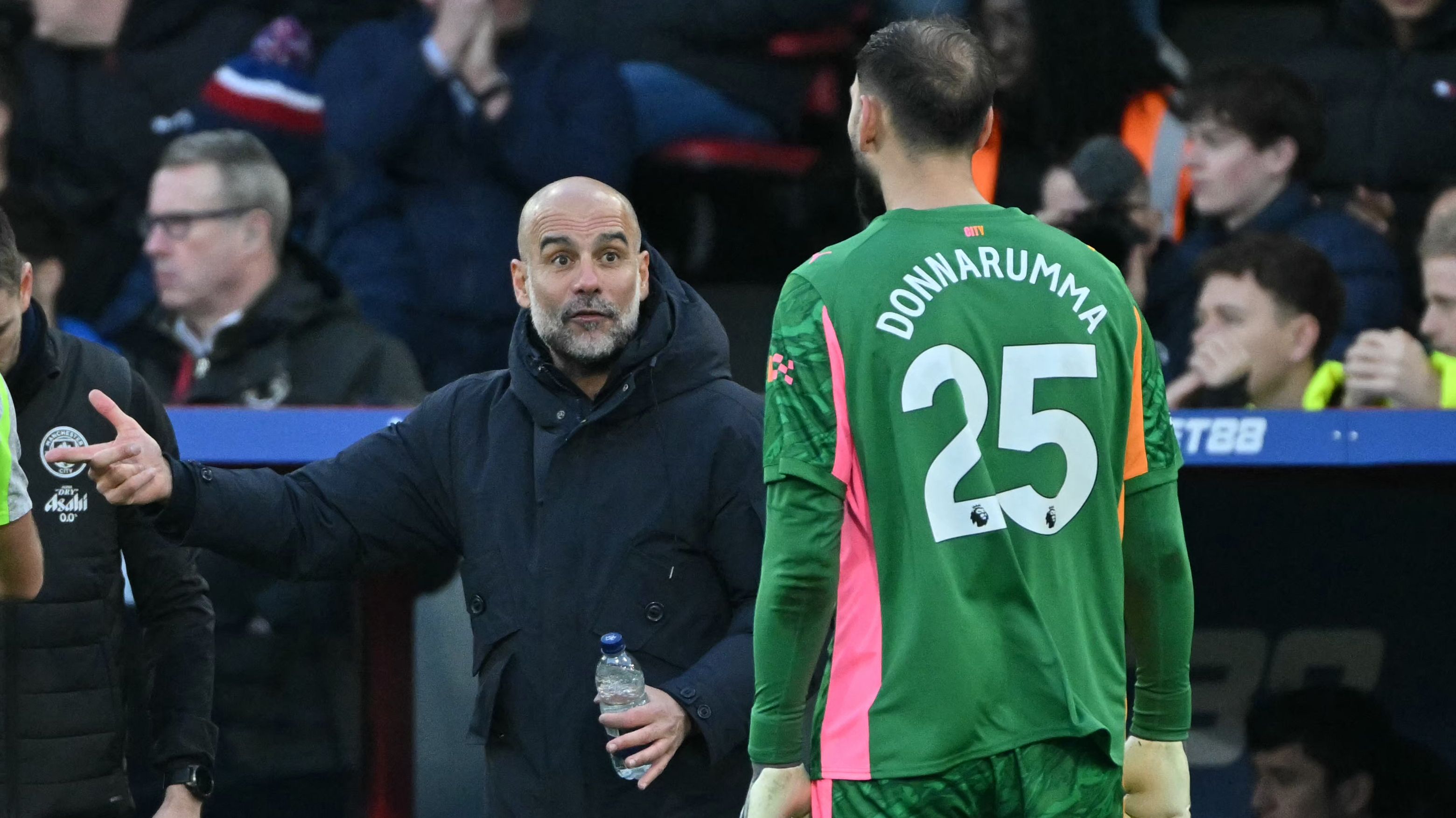 Pep Guardiola launches defence of Man City goalkeeper Gianluigi Donnarumma but admits there's one thing he 'cannot do like Ederson'