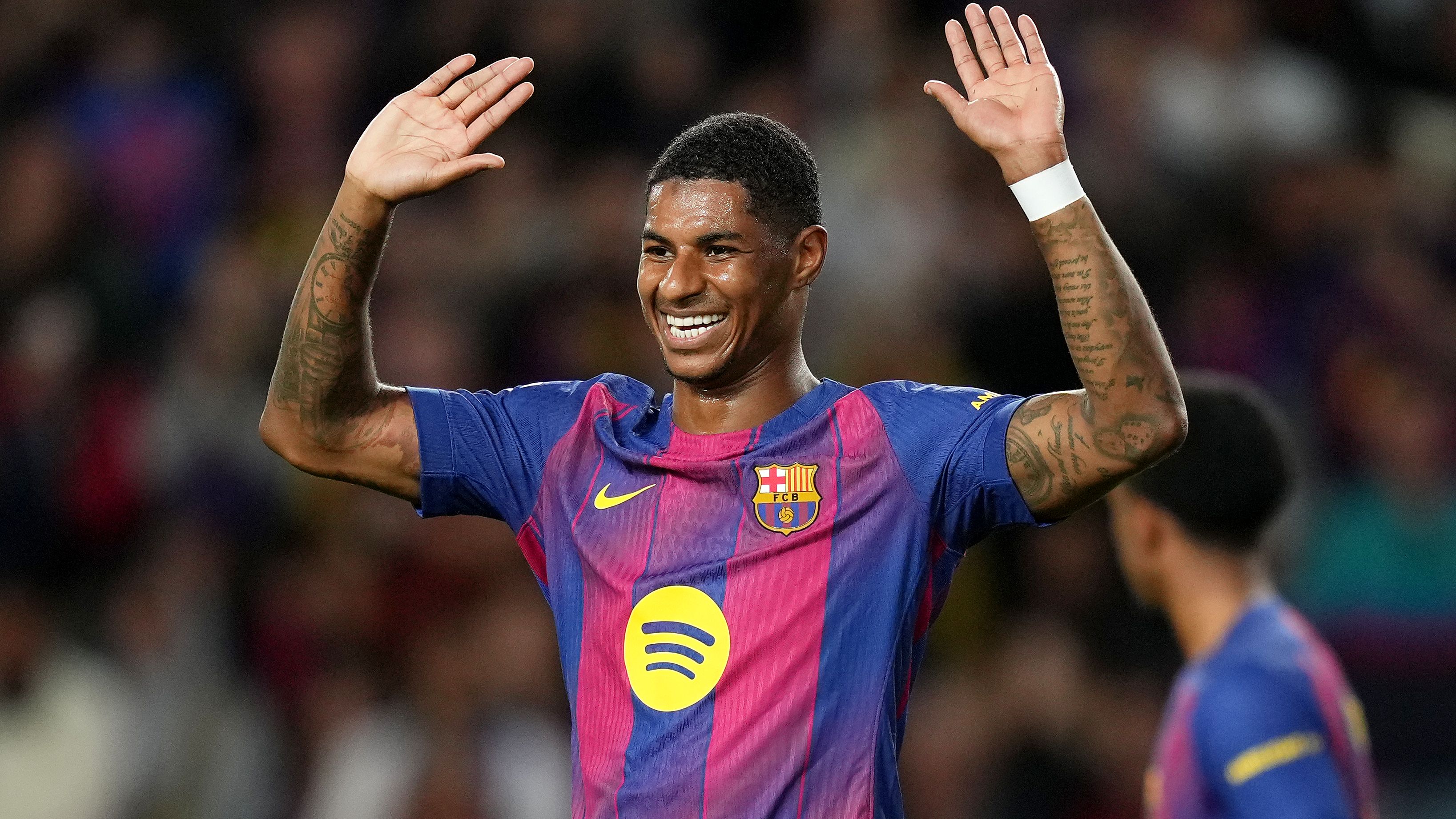 Barcelona open talks with Man Utd over Marcus Rashford's future with La Liga champions unwilling to pay £26m buy option in loan deal