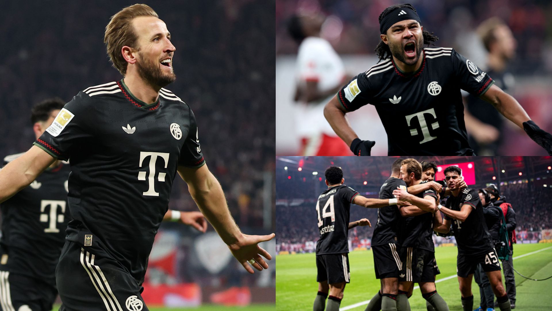 Harry Kane strikes again! England captain scores as Bayern Munich come from behind to thrash RB Leipzig and maintain 11-point lead in Bundesliga title race