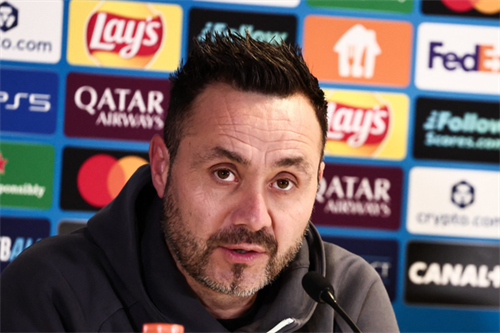 Marseille's Roberto De Zerbi breaks silence on Man United links