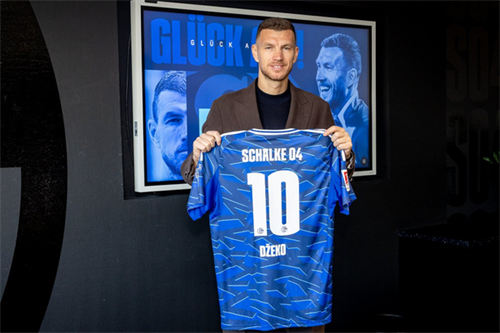 Schalke signing Dzeko says farewell to Fiorentina A special thought for the Commisso family