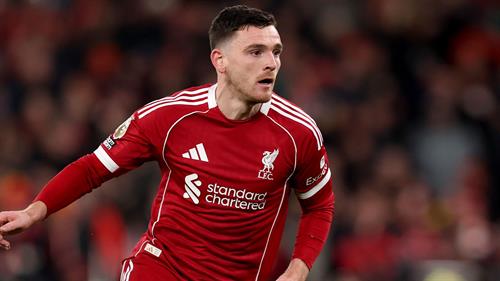 Liverpool set to recall defender from loan as replacement for Andy Robertson as Scotland star inches closer to Tottenham transfer