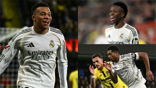 Real Madrid player ratings vs Villarreal: Kylian Mbappe is at it again! Star Frenchman bags once more to keep Los Blancos in title hunt