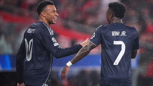 Real Madrid player ratings vs Benfica: Shambolic Blancos beaten despite Kylian Mbappe brace as Spanish giants forced into Champions League play-off round after two red cards amid wild celebrations in 