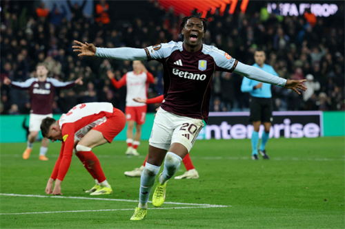 Aston Villa secure second in Europa League with Salzburg comeback