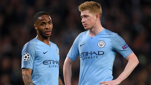 Football friends! Kevin De Bruyne leading Napoli's bid to sign close mate Raheem Sterling following Chelsea exit