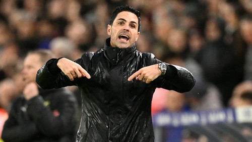Mikel Arteta claims nine point gap at top of Premier League means 'nothing' as Arsenal close in on title