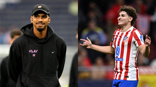 Ronald Araujo fuels Julian Alvarez to Barcelona transfer talk as he reveals admiration for 'great' Atletico Madrid striker