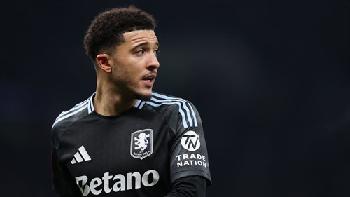 Man Utd make definitive call on Jadon Sancho's future amid underwhelming Aston Villa loan spell