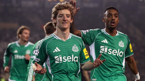 Anthony Gordon joins Harry Kane in exclusive Champions League club after latest Newcastle goals