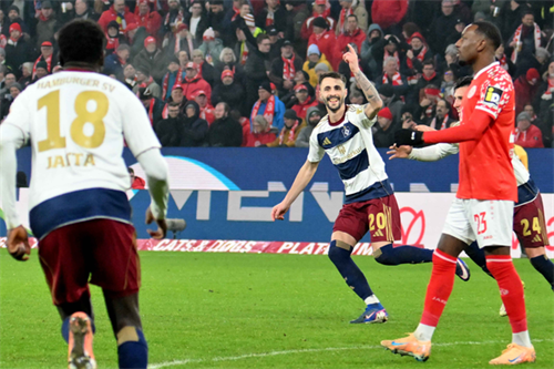 In-form Bundesliga duo Mainz and Hamburg share the spoils