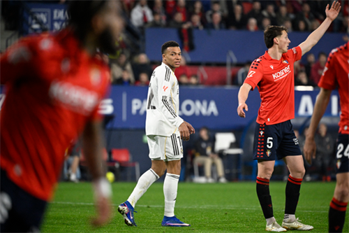 Kylian Mbappe reportedly out of Real Madrid's second leg against Benfica