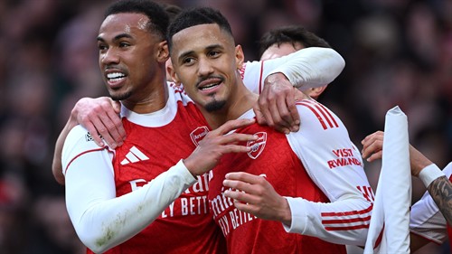 Arsenal equal their own Premier League record with NINE games still to play in 2025-26 season after latest set-piece masterclass vs Chelsea