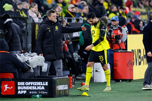 Dortmund captain Emre Can ruled out for rest of season with ACL tear
