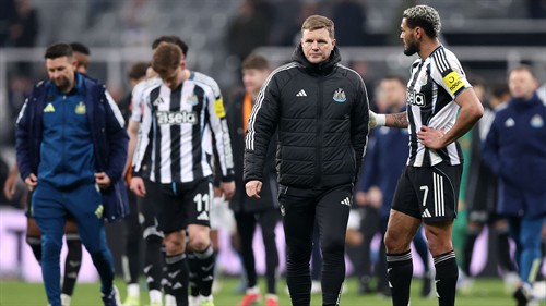 Eddie Howe admits Newcastle ran out of gas against Man City after bright start to FA Cup tie