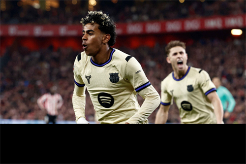 Lamine Yamal the difference maker as LaLiga leaders Barca edge Athletic Club in Bilbao
