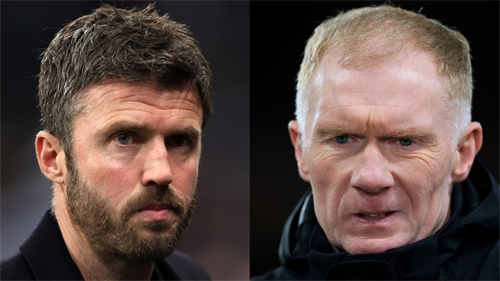 Paul Scholes reveals Michael Carrick messages after viral criticism labelling Man Utd 'crap' under ex-teammate