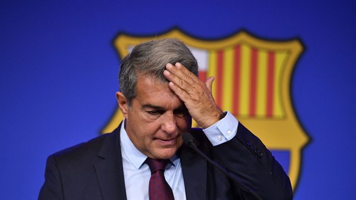 Joan Laporta says Xavi 'couldn't balance his family with work' as Barcelona chief hits back at claim he blocked Lionel Messi return