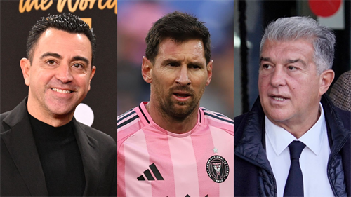 'Xavi is right' - Atletico Madrid director backs Barcelona legend in Lionel Messi return claim despite Joan Laporta & Javier Tebas denials