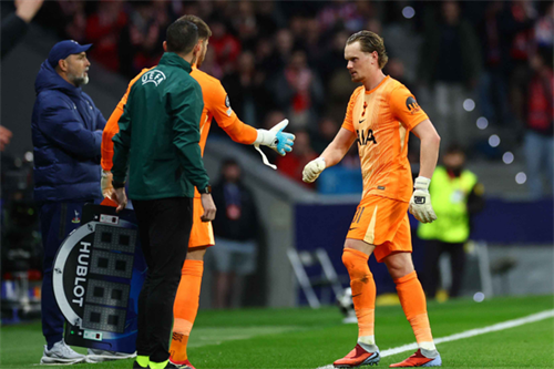 Tottenham plan to ship Kinsky out on loan after Atletico Madrid horror show