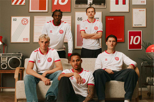 Denmark launch new away jersey to get debut during World Cup qualification playoffs