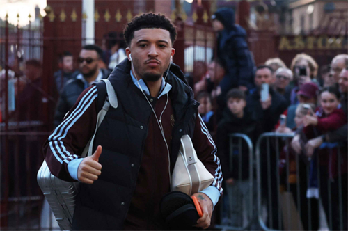 Sancho injured! Villa star could be out for the season as he leaves pitch in a sling