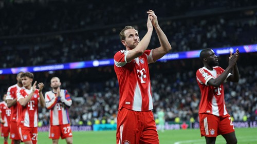 Harry Kane says 'always dangerous' Bayern Munich getting 'even stronger' after English striker helps down Real Madrid in Champions League win