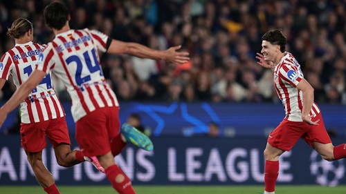 Atletico Madrid end 20-year misery against Barcelona as Diego Simeone's men claims Champions League victory against 10-man hosts