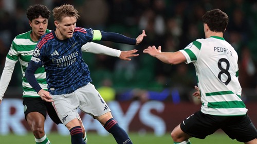 Norway boss delivers Martin Odegaard injury update after Arsenal captain limps out of Sporting CP win