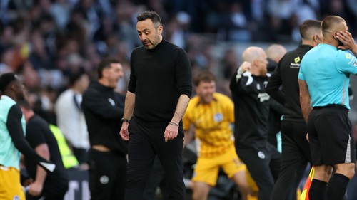 'I want to help them' - Roberto De Zerbi says Tottenham must 'change mentality' as coach highlights positives despite late slip-up against Brighton