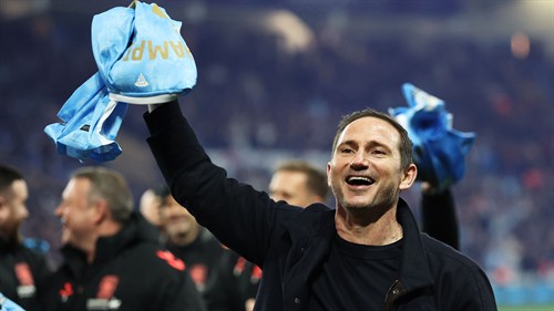 Lampard pays tribute to 'amazing' Coventry stars as Championship title sealed