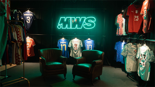 The warehouse storing Ronaldo & Messi's match-worn shirts