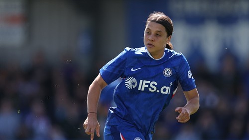 Two-goal Kerr matches Chelsea record in WSL thrashing of Everton