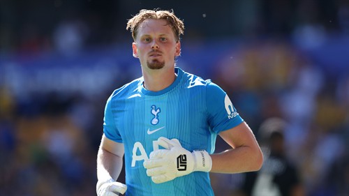 'Huge b*llocks' - Maddison heaps praise on Spurs 'keeper Kinsky