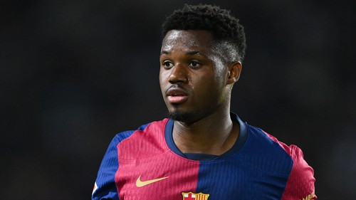 Ansu admits ‘playing against Lionel Messi was crazy’