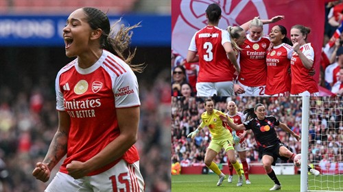 Smith comes up big as Arsenal take lead in UWCL semis